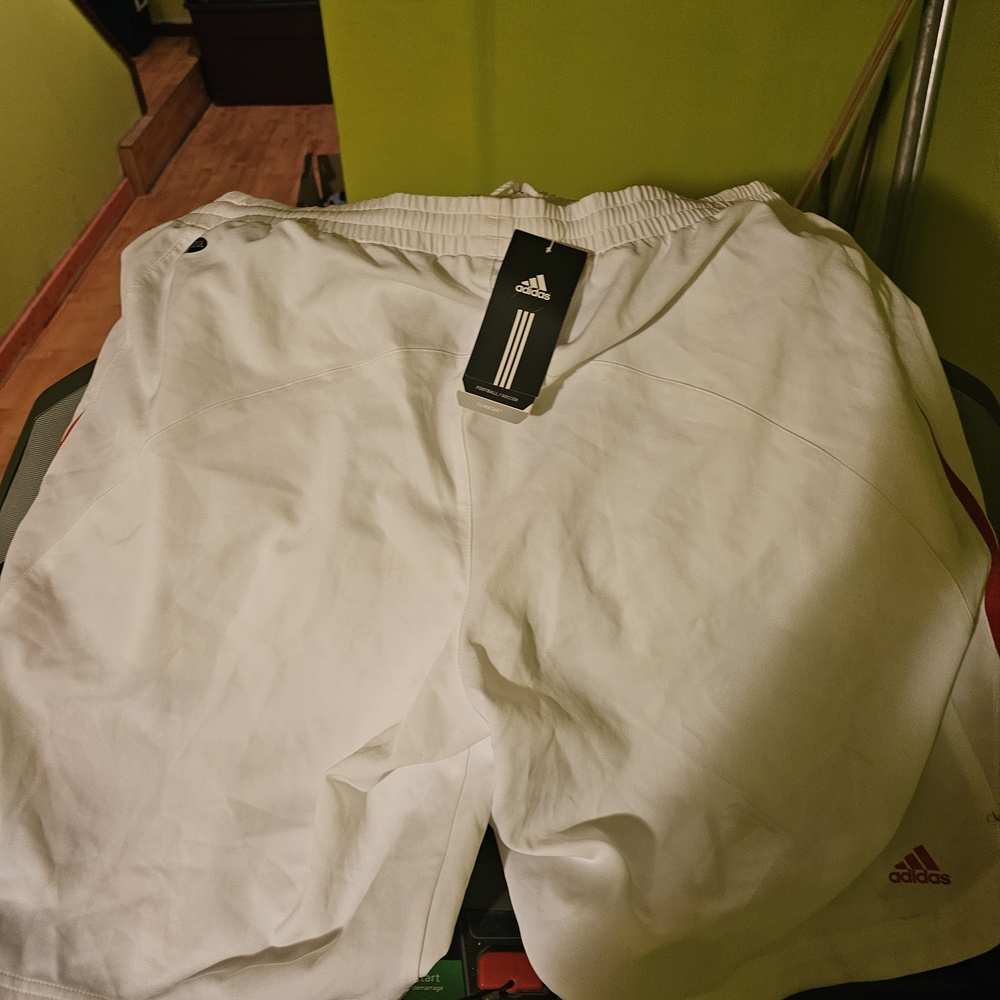 Adidas Men's F50 White Shorts